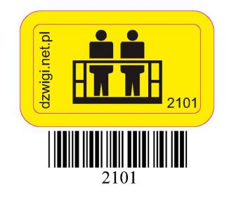 Pictogram - two people in a basket